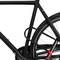 Cadenat antirobatori d'acer per a bicicleta i motocicleta 190 x 300 mm en forma d'U amb clau
