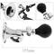 Metal horn for bicycle with bugle design