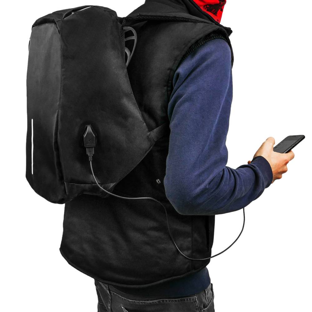 Anti-Diebstahl Laptop Rucksack Wasserdicht mit USB Ladeanschluss