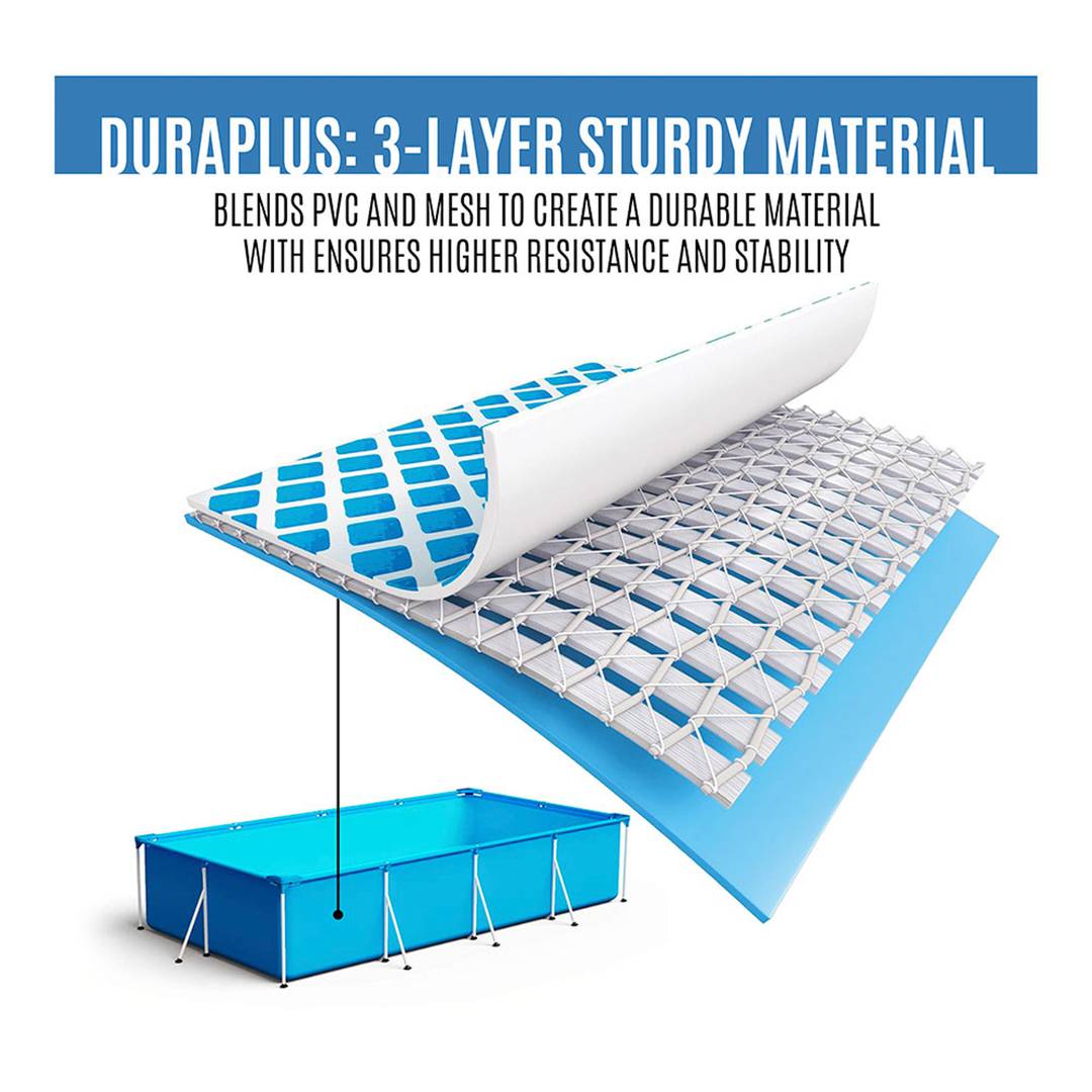 Bestway 56405CB 400x211x81cm Cornice per piscina in PVC