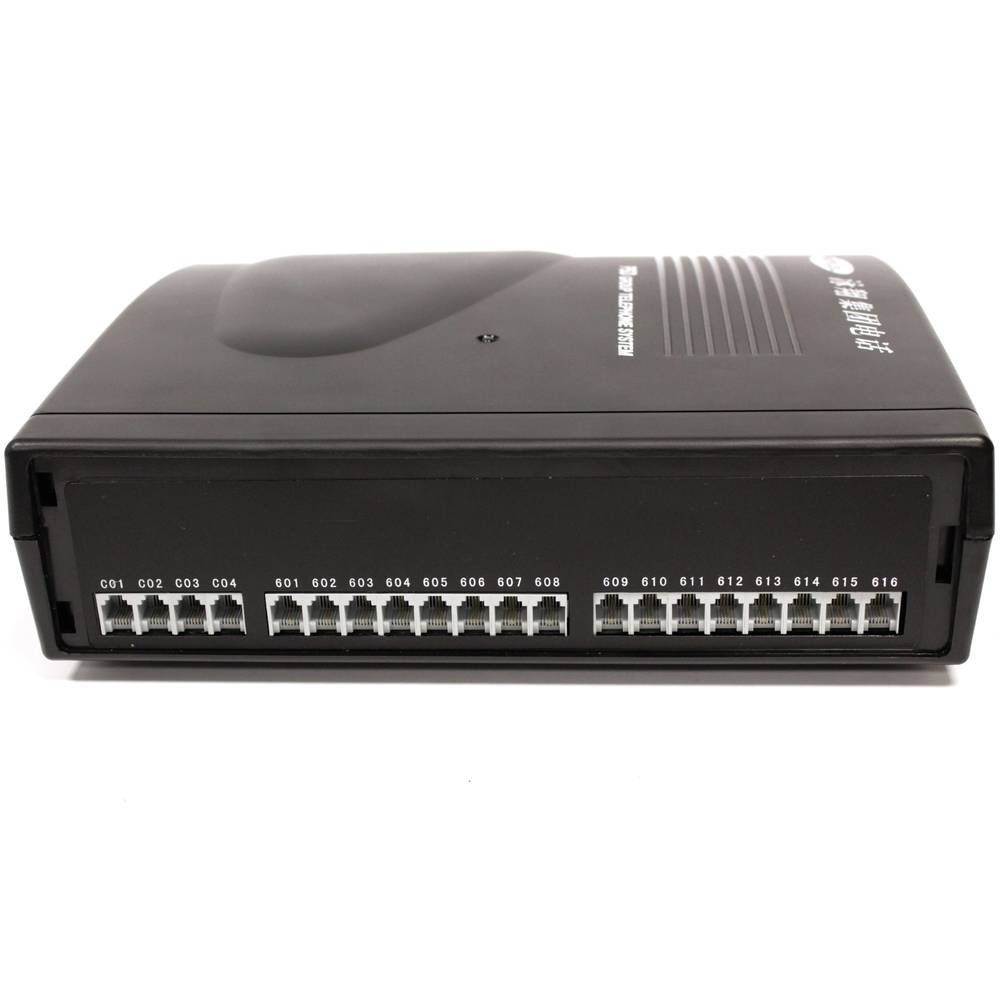 Telefonzentrale von 4 Zeilen und 16 Erweiterungen PBX Telefonanlage PSD-416E +