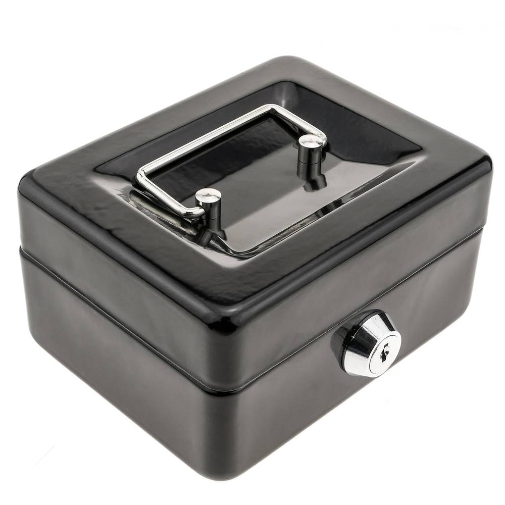 Lot De 2 Boîtes à Monnaie En Métal - Dimensions 17x9x1,5 Cm - Pour Rangement Billets, Pièces, Bijoux