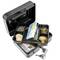 Portable metal cash box for bank notes and coins 125 x 95 x 55 mm