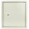 Security money safe key operated in steel wallmount 35 x 36 x 38 cm beige