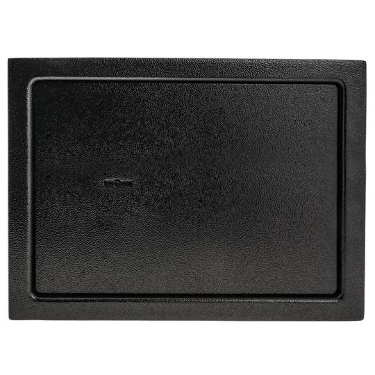 Wandtresor Stahl mit Schlüssel Mauertresor Möbeltresor  Wandeinbautresor 35 x 25 x 25 cm schwarz