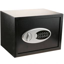 Cassaforte di sicurezza in acciaio Armadi con codice elettronico digitale 35x25x25cm nero