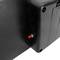 Caja fuerte de seguridad de acero con código electrónico digital 43x35x20cm negra
