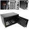 Caixa forta de seguretat d'acer amb codi electrònic digital 31x20x20cm negre