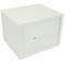 Security money safe key operated in fireproof steel for wallmount 45 x 37 x 33 cm beige