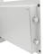 Security money safe key operated in fireproof steel for wallmount 45 x 37 x 33 cm beige