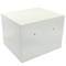Security money safe key operated in fireproof steel for wallmount 45 x 37 x 33 cm beige