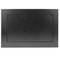 Caja fuerte de seguridad empotrada de acero con llaves 26x15x18cm negra