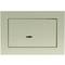 Verzonken stalen kluis met sleutels 26x15x18cm beige