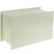 Caixa forta de seguretat encastada d'acer i amb claus 36x15x23cm beix