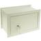 Caixa forta de seguretat encastada d'acer i amb claus 36x15x23cm beix