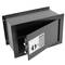 Caixa forta de seguretat empotrada amb codi electrònic digital 40x20x25cm negre