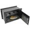 Caixa forta de seguretat empotrada amb codi electrònic digital 40x20x25cm negre