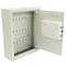 Armari de claus amb 34 ganxos. Caixa forta amb codi electrònic 30x10x37cm beix