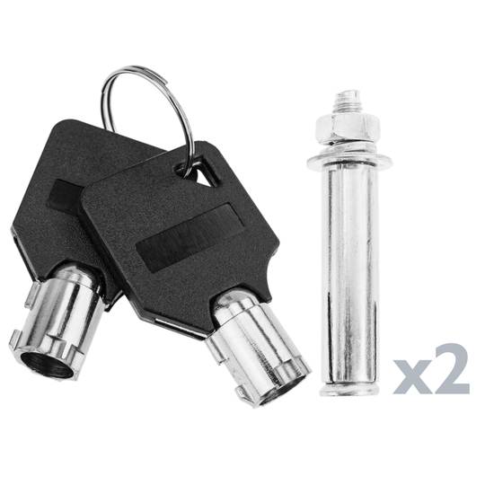 Szafka na klucze z 18 wieszakami. Sejf z kodem elektronicznym negre 30x10x37cm