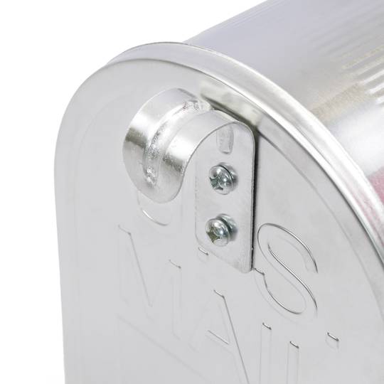 Aluminium US Mail mailbox for american mail post silver with stand