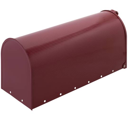 Cassetta delle lettere US Mail in alluminio per posta americano rosso