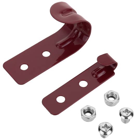 Cassetta delle lettere US Mail in alluminio per posta americano rosso con supporto