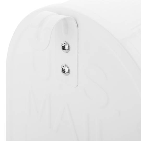 Buzón US Mail de aluminio para correo postal americano blanco