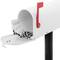 Aluminium US Mail Mailbox für American Weiss Mail mit Ständer