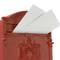Briefkasten Postkasten Retro Antik Vintage metallische schwarze rot für wallmount
