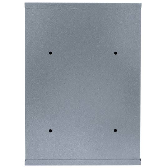 Metalen brievenbus voor brieven en grijze post 215 x 80 x 320 mm