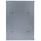 Metalen brievenbus voor brieven en grijze post 215 x 80 x 320 mm