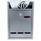 Metalen brievenbus voor brieven en grijze post 215 x 80 x 320 mm