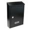 Briefkasten Postkasten metallische schwarze Farbe für wallmount 210x60x300mm
