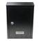 Briefkasten Postkasten metallische schwarze Farbe für wallmount 210x60x300mm