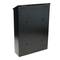 Briefkasten Postkasten metallische schwarze Farbe für wallmount 210x60x300mm