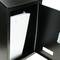 Briefkasten Postkasten metallische schwarze Farbe für wallmount 210x60x300mm
