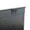 Briefkasten Postkasten metallische schwarze Farbe für wallmount 350x90x320mm