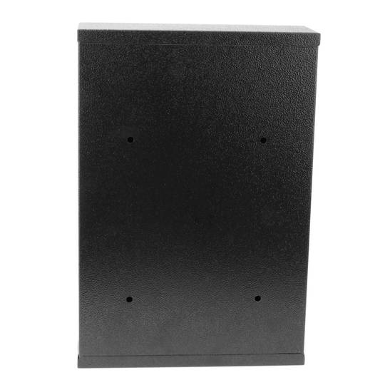 Briefkasten Postkasten metallische schwarze Farbe für wallmount 215 x 82 x 315 mm