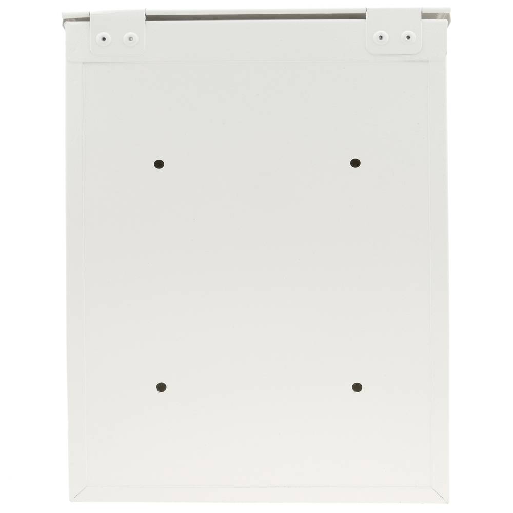 Bústia metàl·lica per a cartes i correu postal de color blanc 210 x 60 x 300 mm