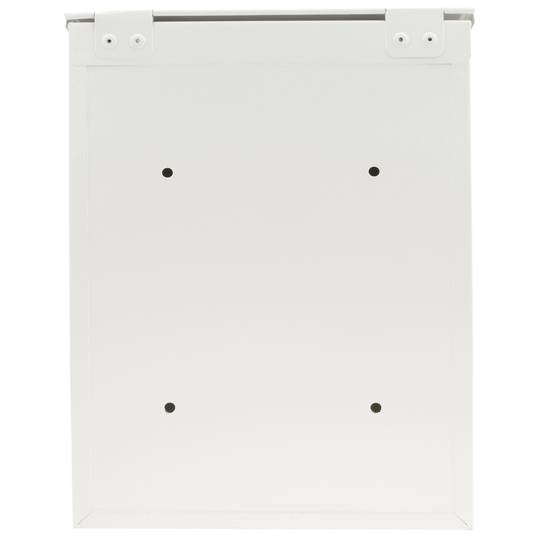 Bústia metàl·lica per a cartes i correu postal de color blanc 210 x 60 x 300 mm