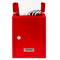 Letter mail post box mailbox letterbox antique metallic red color for wallmount 210 x 60 x 300 mm