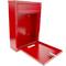 Cassetta delle lettere casella postale e posta metallico di colore rosso da parete 215 x 80 x 315 mm