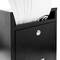Letter mail post box mailbox letterbox antique metallic black color for wallmount 24 x 12 x 31 cm