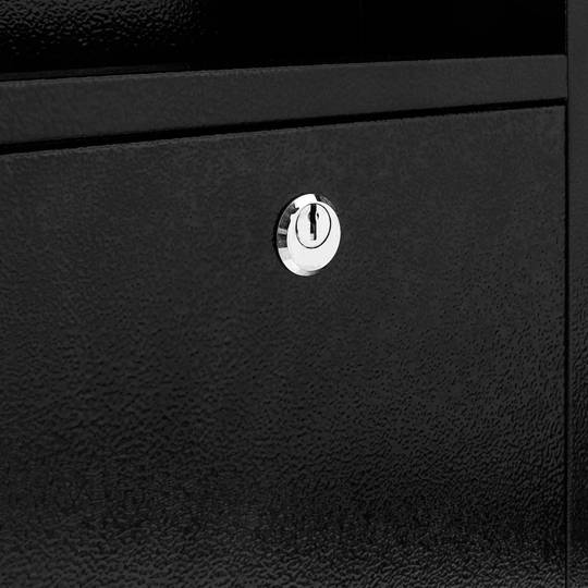 Letter mail post box mailbox letterbox antique metallic black color for wallmount 24 x 12 x 31 cm