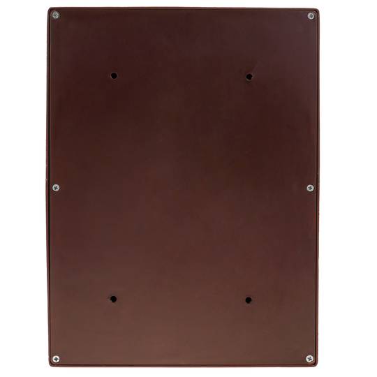 Briefkasten Postkasten Kunststoff burgunder Farbe für wallmount 205x80x273mm