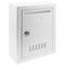 Plastic brievenbus voor brieven en post in wit 205x80x273mm