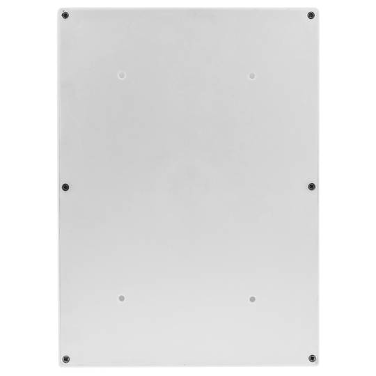 Plastic brievenbus voor brieven en post in wit 205x80x273mm