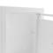 Plastic brievenbus voor brieven en post in wit 205x80x273mm
