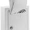 Plastic brievenbus voor brieven en post in wit 205x80x273mm