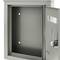 Briefkasten Postkasten metallische grau Farbe für wallmount 178 x 57 x 259 mm